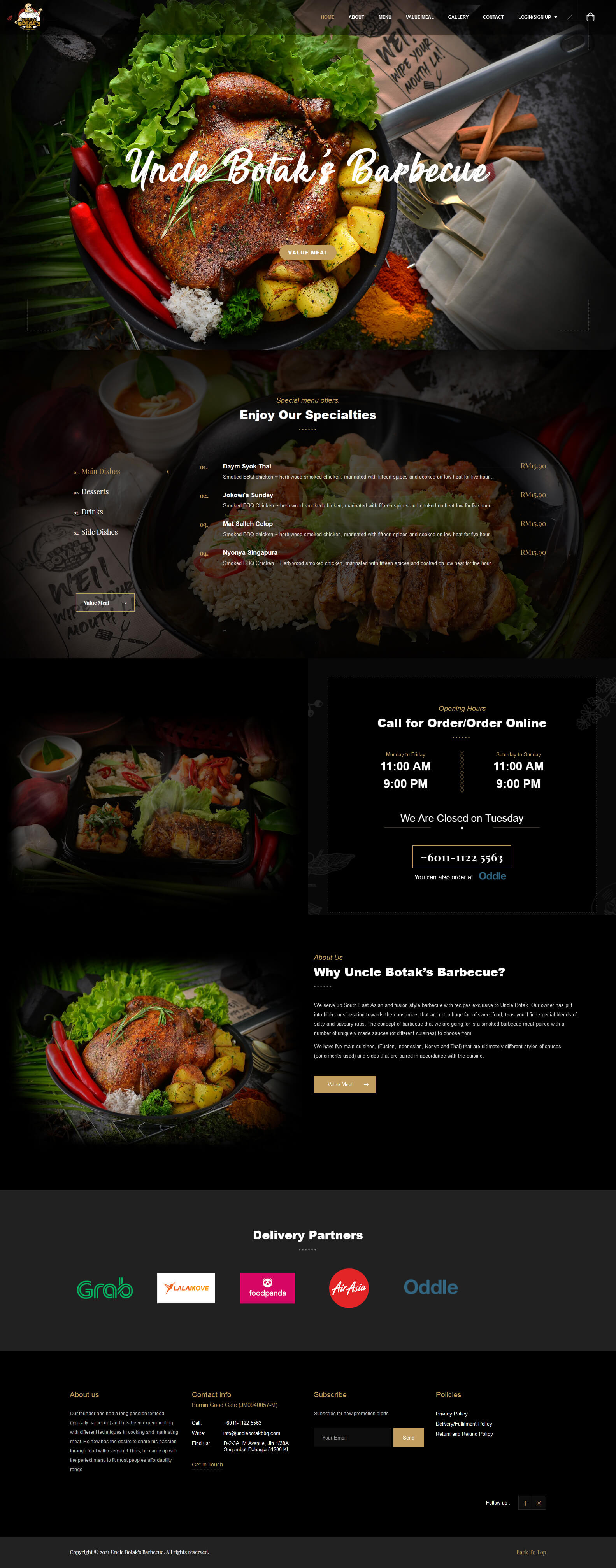 Uncle Botak’s BBQ